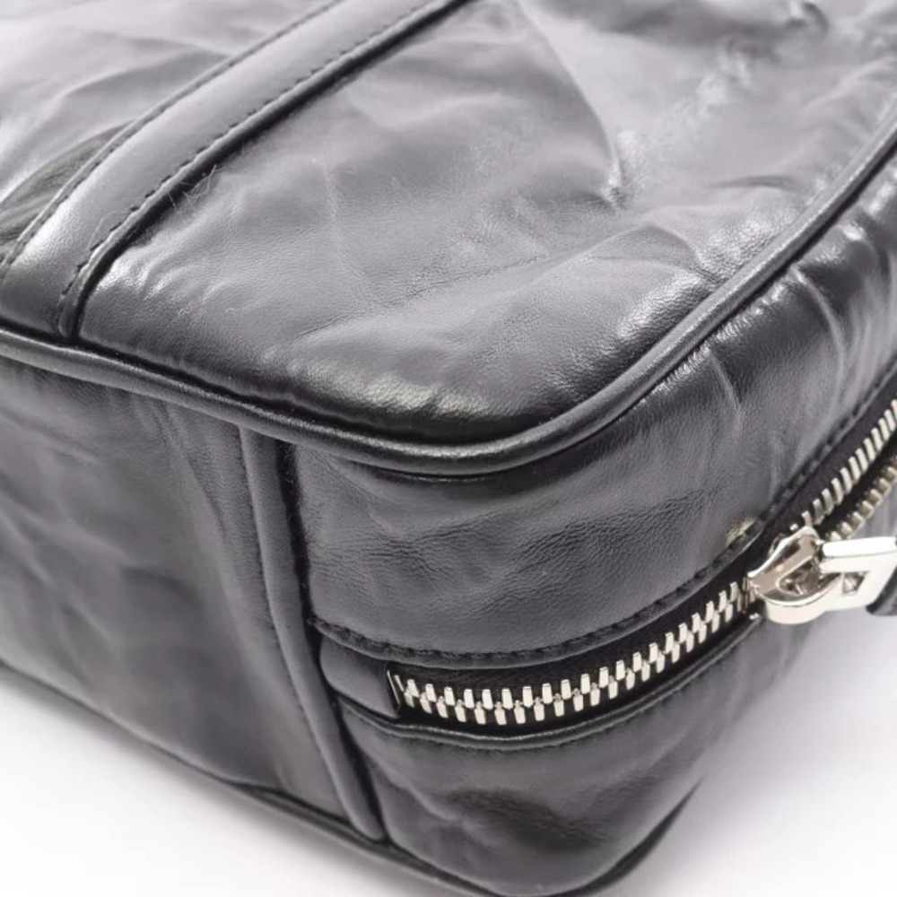 Prada Re Edition Handbag Leather Black UVL - Picture 6 of 6